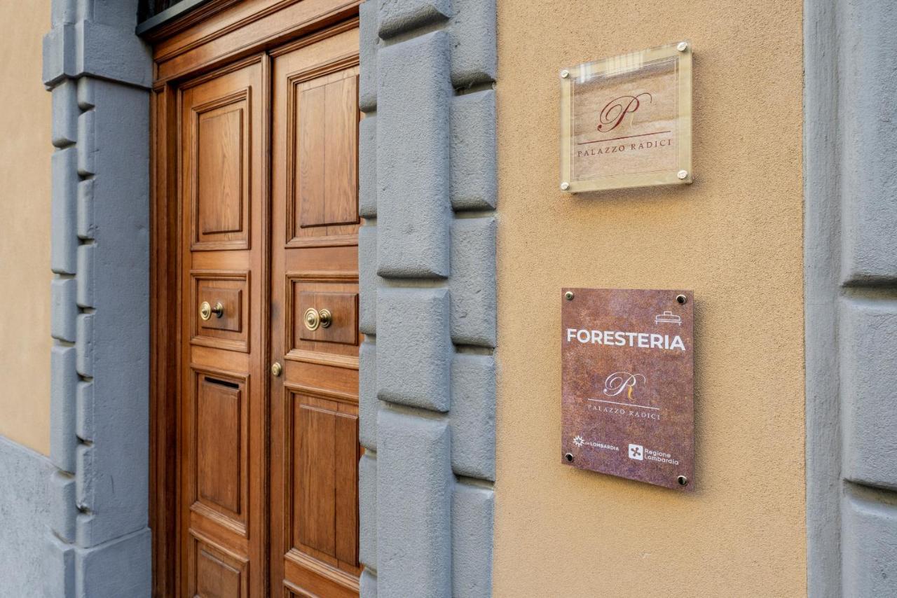 Foresteria Di Palazzo Radici Bergamo Bagian luar foto